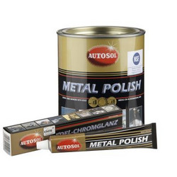 Autosol Абразивная паста для полировки металлов, туба 75 мл + подставка Полироль 01001000