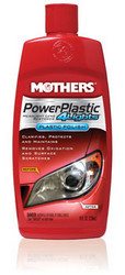 Mothers Очиститель-полироль для пластиковых фар и деталей "Пауэр" 236мл. Для кузова MS08808