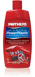 Mothers Полироль-очиститель пластиковых деталей "Марин ПауэрПластик" 236мл. Полироль MS91058