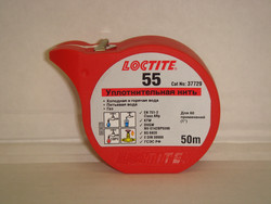 Loctite Герметизирующая нить для газа и питьвой воды, 50 м. Герметик 523277