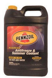 Pennzoil Antifreeze AND SUMMER Coolant 50/50 PRedILUTED 3,78 071611915328