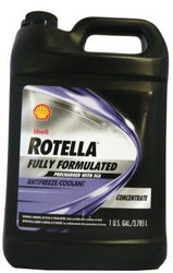 Shell Rotella FULLY FORMULATED Coolant/Antifreeze WITH SCA Concentrate 3,78 021400018013