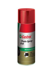 Купить Castrol Спрей-смазка для цепей мотоциклов Chain Spray O-R, 400 мл. | Артикул 14EB85 по низкой цене.