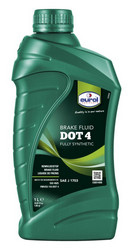 У нас в продаже Тормозная жидкость Eurol Brakefluid DOT-4 1л. | Eurol арт. E8014001L | Купить ДОТ-5, ДОТ-3, ДОТ-4 в Кемерово - Тайга, Яшкино
