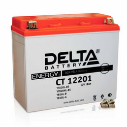 Аккумулятор Delta, DELTA CT 12201, 4627073800175, 180x87x153, , , 270 Ампер, Обратная_полярность, Да,Да, оптовая и розничная продажа аккумуляторов.