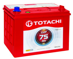 Аккумулятор Totachi,  CMF   80D26   75L, 4562374699724, 260x173x225, , 75, 620 Ампер, Обратная_полярность, Нет,Да, оптовая и розничная продажа аккумуляторов.