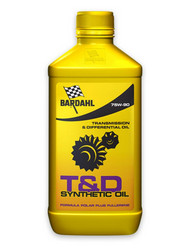 Купить трансмиссионное масло Bardahl T&D Synhetic Oil 75W-90 1л. артикул: 425140 | по низкой цене в Кемерово - Тайга, Яшкино