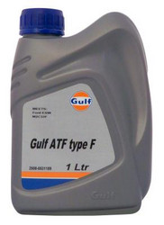 Жидкость для гидроусилителя Gulf ATF Type F 1л. | артикул 8717154950625 | Купить в Кемерово - Тайга, Яшкино | Жидкость ГУР по низкой цене.