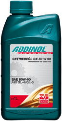 Купить трансмиссионное масло Addinol Getriebeol GX 80W 90 1L | в Autolider42.ru