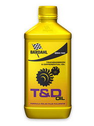 Купить трансмиссионное масло Bardahl T&D Oil 85W-140 1л. артикул: 423040 | по низкой цене в Кемерово - Тайга, Яшкино
