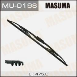Щётка стеклоочистителя Masuma 19" 475мм. каркасная MU-019S | купить в Кемерово - Тайга, Яшкино по низкой цене.