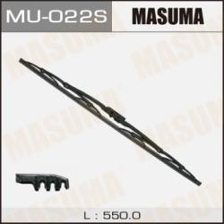 Щётка стеклоочистителя каркасная Masuma 550мм. MU-022S | купить в Кемерово - Тайга, Яшкино по низкой цене.