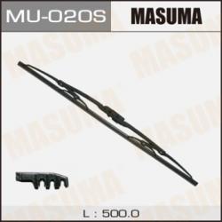 Щётка стеклоочистителя Masuma 20" 500мм. каркасная MU-020S | купить в Кемерово - Тайга, Яшкино по низкой цене.