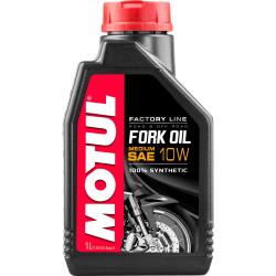 Масло для вилок и амортизаторов Motul Fork Oil Factory Line Medium SAE-10W 1л. купить в интернет-магазине Autolider42.ru