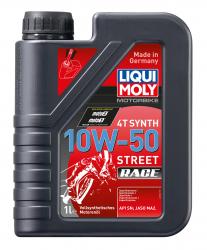 Liqui Moly Motorbike 4T Synth Street Race 10W-50 1л. | Масло для 4Т двигателей - купить в интернет-магазине Autolider42.ru