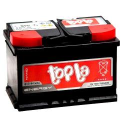 Аккумулятор Topla, Topla Energy 75Ач, 108375, 278x175x190, , 75, 750 Ампер, Прямая_полярность, Нет,Нет, оптовая и розничная продажа аккумуляторов.
