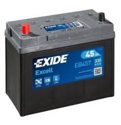 Купить аккумулятор Exide Excell EB457 (En)  в Кемерово – Тайге, Яшкино | Прямая полярность | Интернет-магазин Autolider42.ru